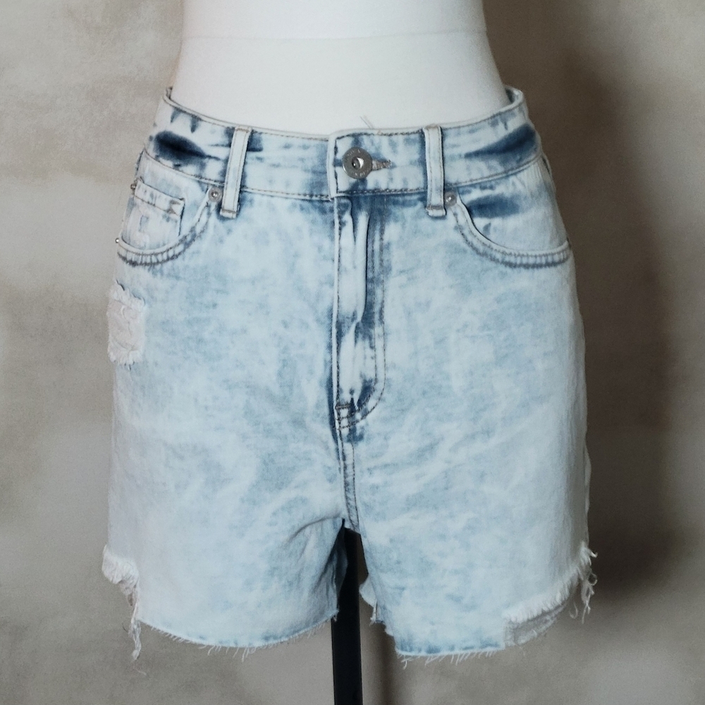 INC Jean Shorts High Rise Denim Size 12